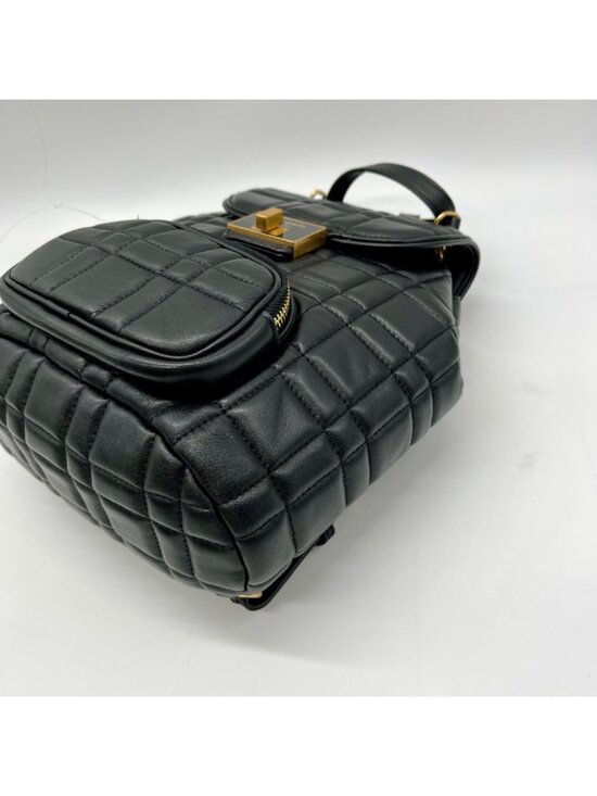Kate Spade Black Quilted Leather Evelyn Backpack main image 8
